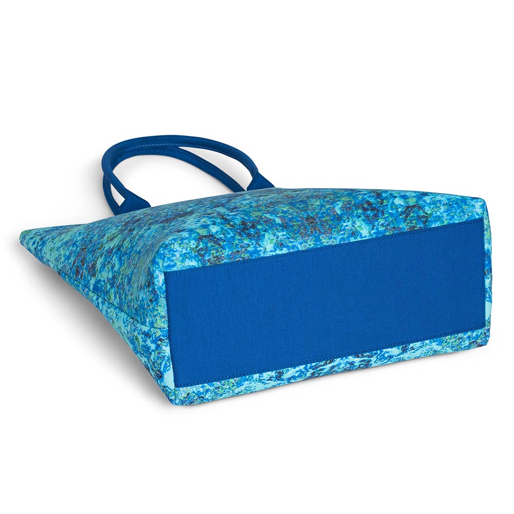 Blue Neoprene Tote Bag  Beach Bags & Totes by Fin Fun